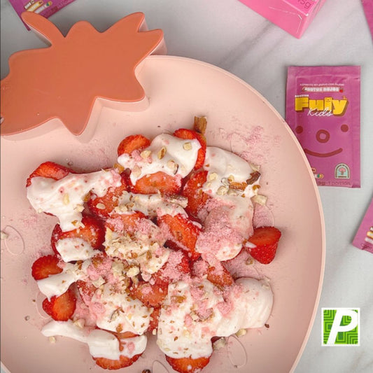 FRESAS CON CREMA AL ESTILO FULY 🍓