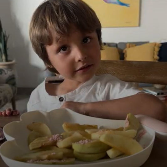 SNACK DE MANZANA PARA LAS DEFENSAS🍏