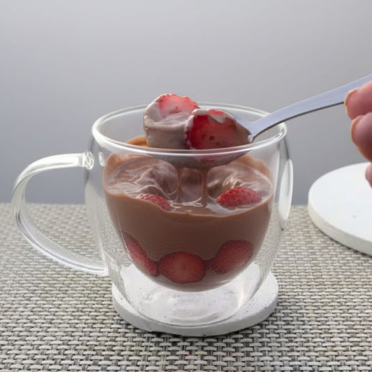 POSTRE RÁPIDO Y APTO PARA NIÑOS 🍓🍫
