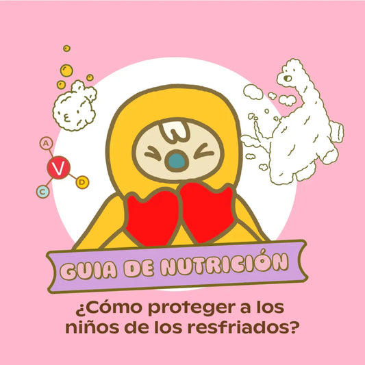 ¿Cómo proteger a los niños de los resfriados? Una guía de nutrición
