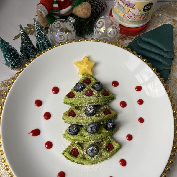 Waffle navideño🎄
