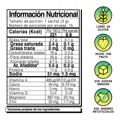BOOSTER FRUTOS AMARILLOS