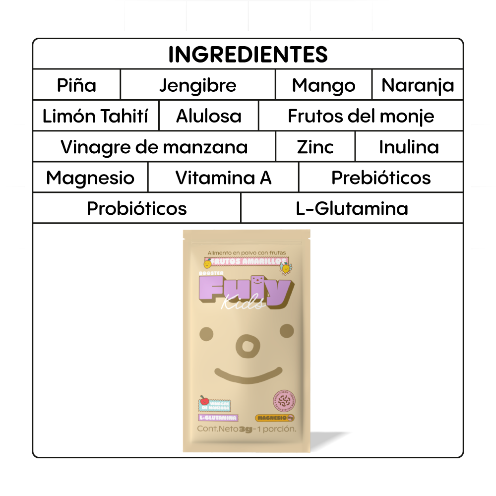 BOOSTER FRUTOS AMARILLOS