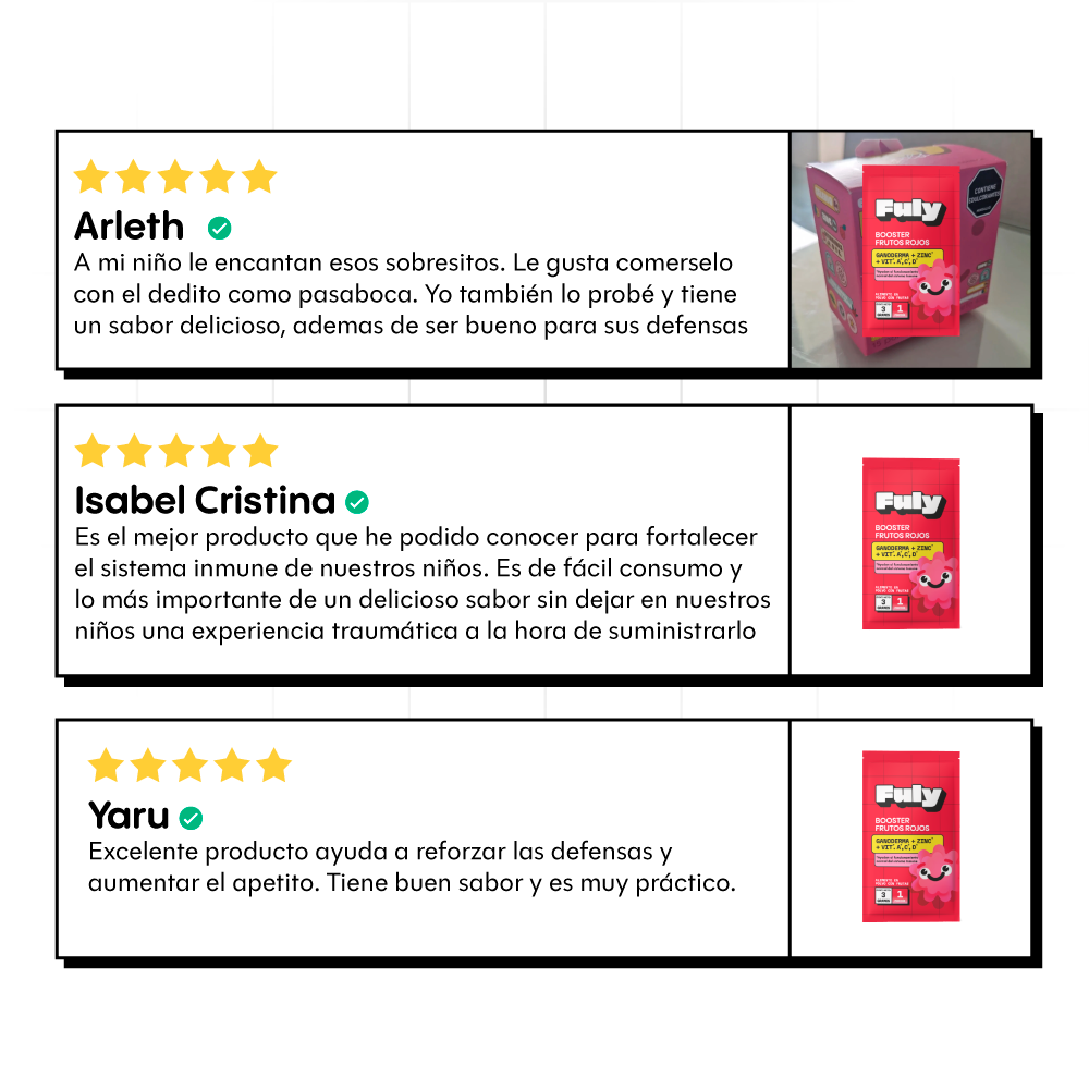 BOOSTER FRUTOS ROJOS